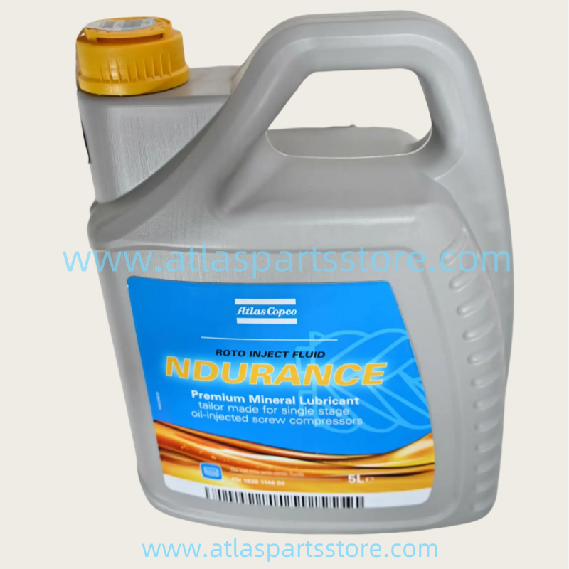 2901024501=1630114600  Lubricating  Oil  Roto Inject Fluid  RIF NDURANCE  5L   for  Atlas Copco Screw Air Compressor Parts
