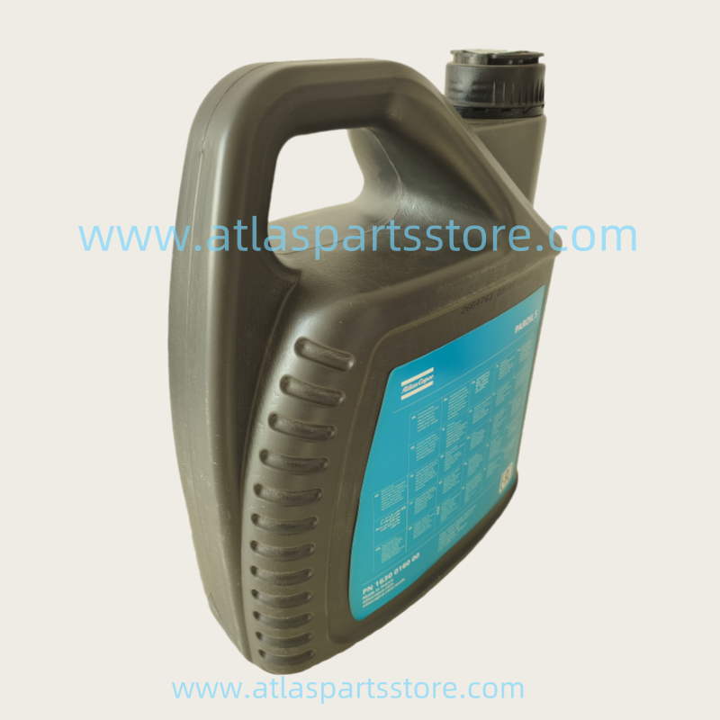 1630016000   PAROIL S   Synthetic lubricating oil   5L for Atlas Copco Screw air Compressor   parts