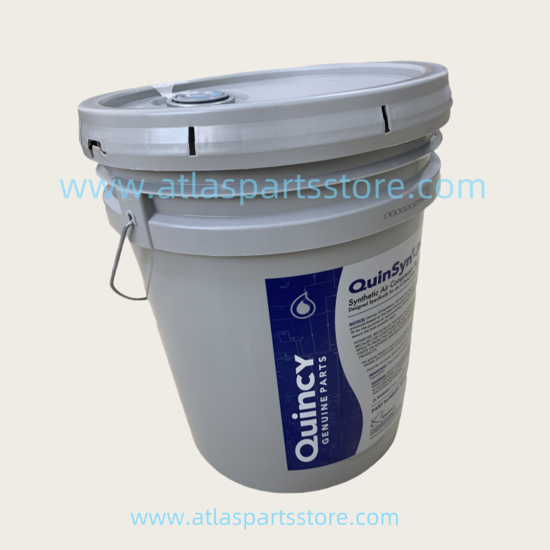 6215714900=144046-005=1627456172  Quinsyn Plus Synthetic  Air Compressor Fluid  Oil  Lubricating Oil 18.9L  for  Atlas Copco  Air Compressor parts