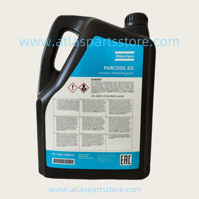 1604530801  Atlas Copco Air compressor parts PARCOOL EG  5L  Engine Coolant 50/50