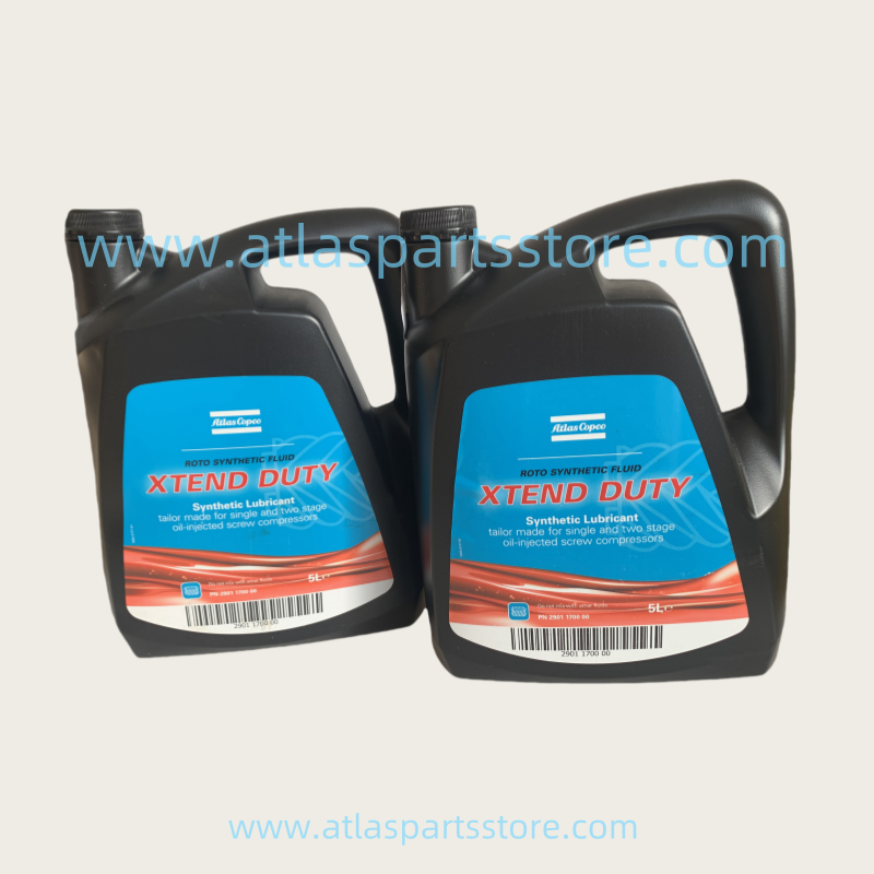 2901170000  Roto-XTEND DUTY Fluid Oil 5L for Atlas Copco 8000 Hour Screw air Compressor Lubricating Oil