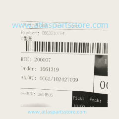 0663210754  Industrial Compressor Parts O ring  For Atlas Copco air Compressor Parts