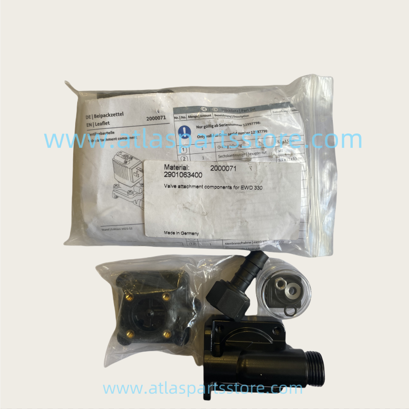 2901063400  Industrial Compressor Parts  EWD330  Valve attachment components  For Atlas Copco air Compressor parts