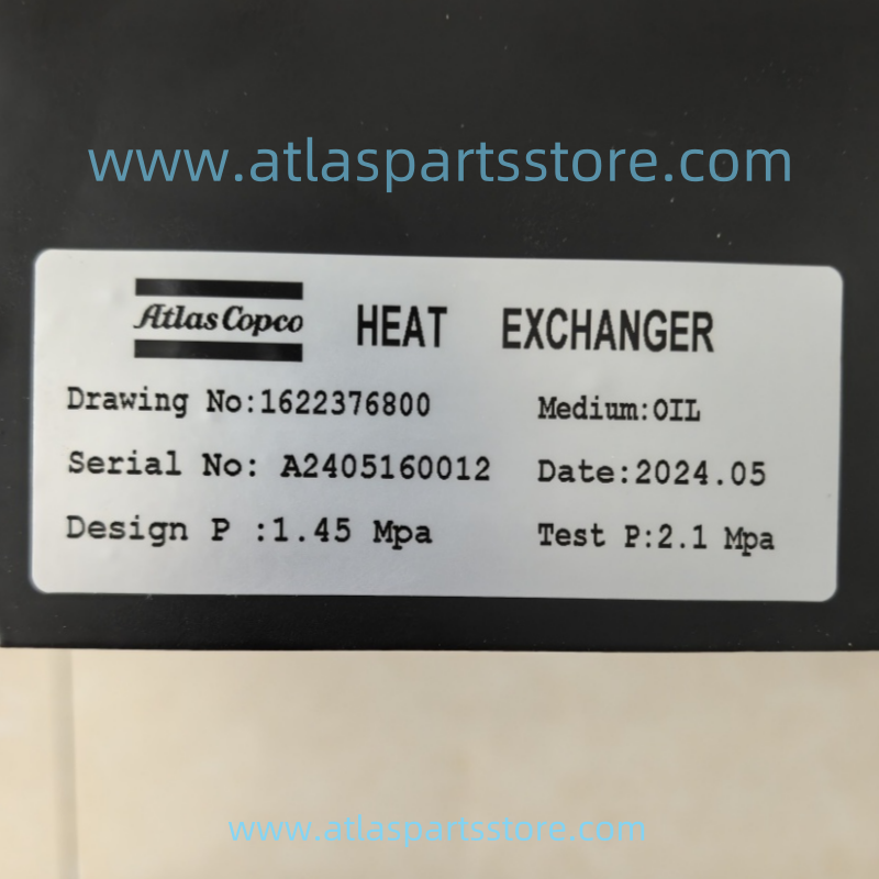 1622376800  Industrial Compressor Parts GA75+ Oil Cooler for Atlas Copco  Air Compressor parts