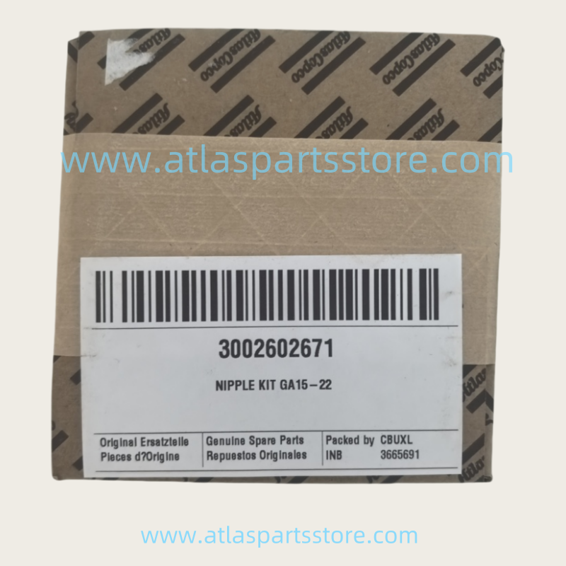 3002602671  Industrial Compressor Parts NIPPLE KIT GA15-22 for Atlas Copco  air compressor parts