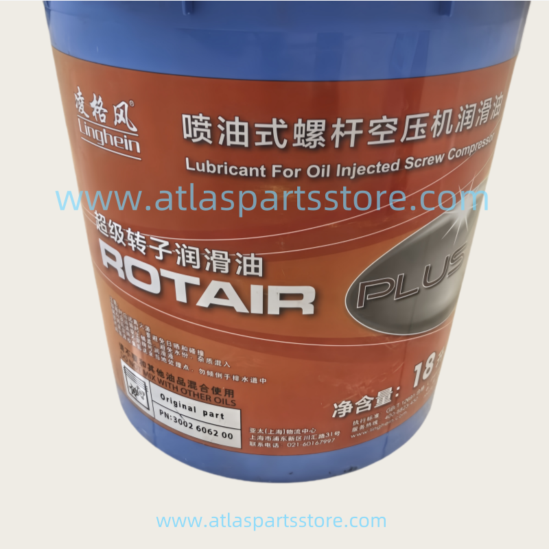 3002606200  Atlas Copco Lubrication oil  18L 4K for  Atlas Copco air compressor parts