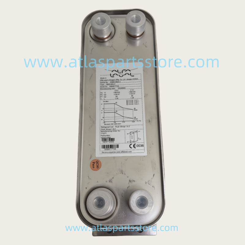 1623712000  Original Industrial Compressor Parts Oil Cooler for Atlas Copco screw air compressor parts