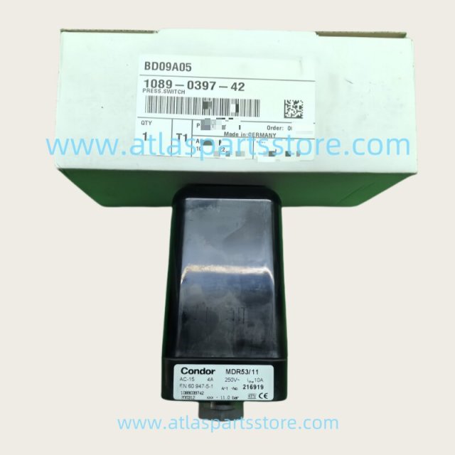 1089039742  Original Industrial Compressor Parts Pressure Switch for Atlas Copco screw air compressor parts