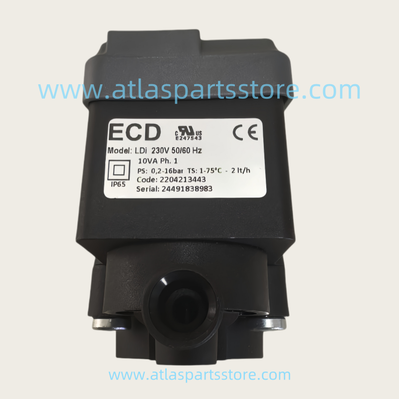 1624904980=2204213410=2204213443 Original Industrial Compressor Parts Electronic Drain Valve ED12-230V for Atlas Copco air compressor parts