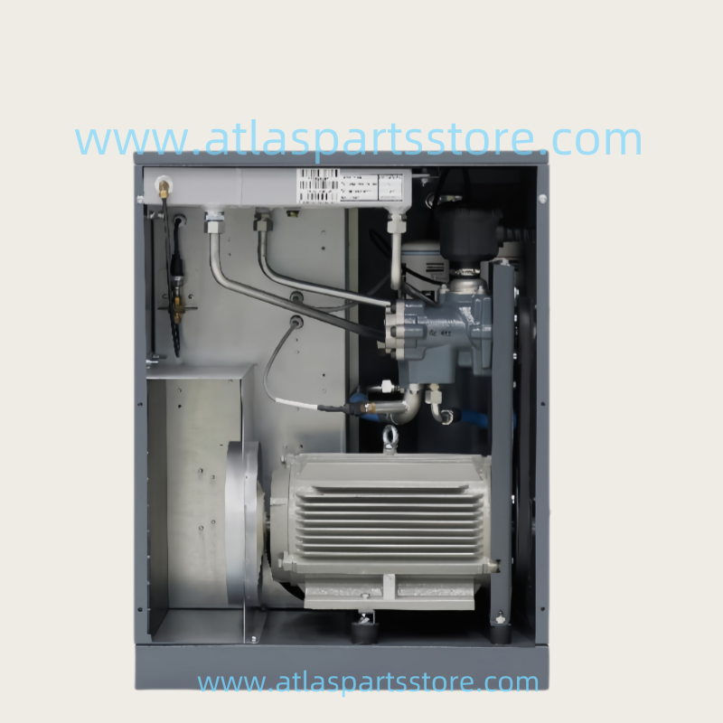 Atlas Copco G5 fuel injection screw air compressor 5kW Pack model 400V.