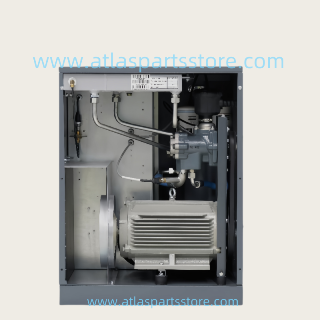 Atlas Copco G5 fuel injection screw air compressor 5kW Pack model 400V.