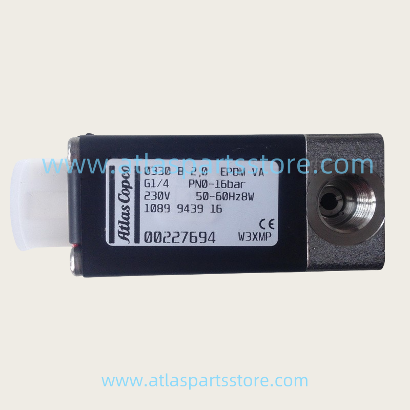 1089943916  Original Industrial Compressor Parts solenoid valve 00227694 for Atlas Copco air compressor parts
