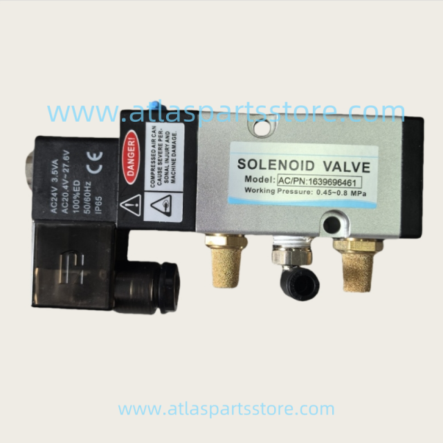 1639696461=1639630499 Original Industrial Compressor Parts solenoid valve  for Atlas Copco air compressor parts