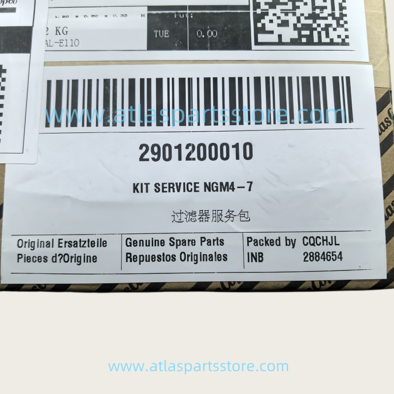2901200010  Original Industrial Compressor Parts kit service NGM4-7 for Atlas Copco air compressor parts