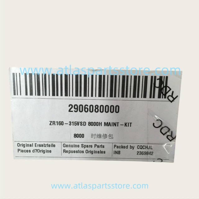 2906080000 Original Industrial Compressor Parts ZR160-315VSD 8000H maint-kit for Atlas Copco air compressor parts