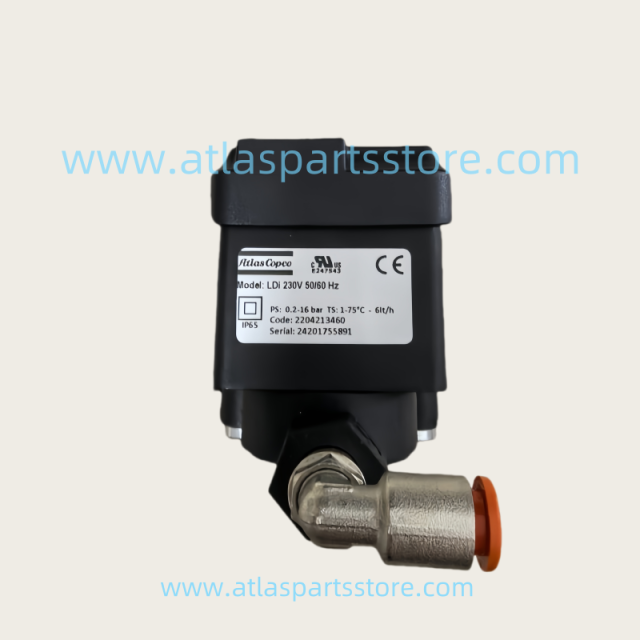 2204213460 Original Industrial Compressor Parts LDI DRAIN  (NO CLEANING)  230V for Atlas Copco air compressor parts