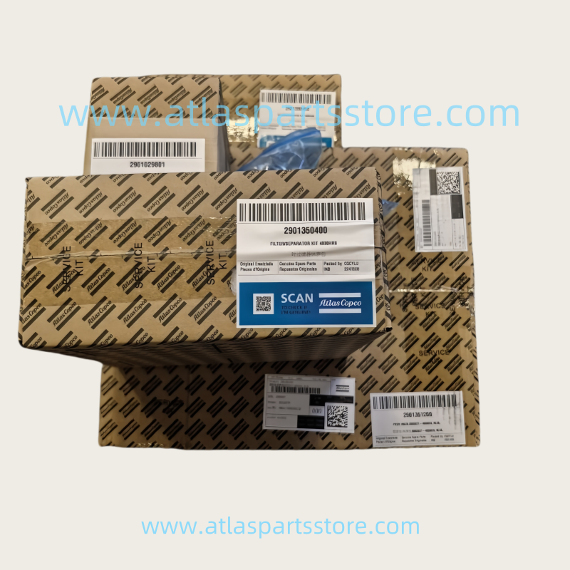 2901351200 Original Industrial Compressor Parts preventive maintenance service kit 8000KIT-4000OIL M.BL for Atlas Copco air compressor parts
