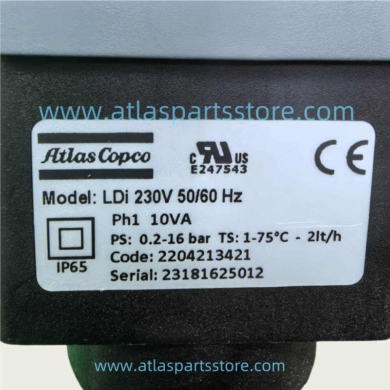 2204213421 Original Industrial Compressor Parts LDI drain water valve for Atlas Copco air compressor parts
