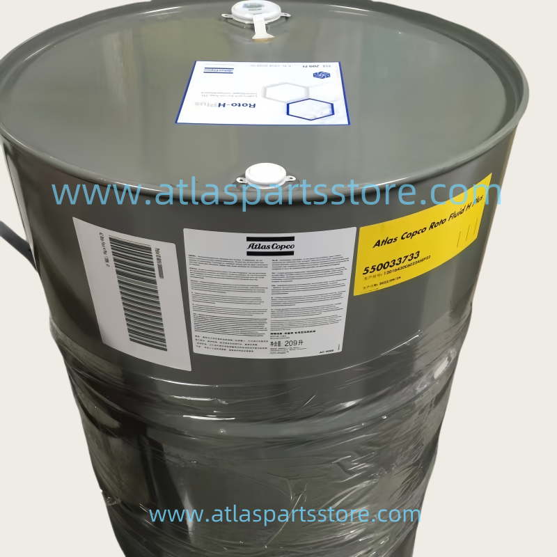 2908850800  Atlas Copco original centrifugal air compressor oil 209L for Atlas Copco air compressor parts