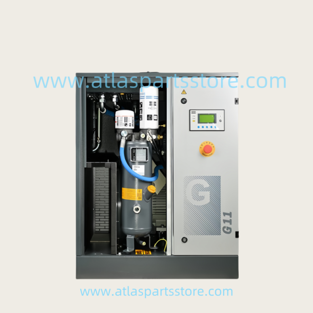Atlas Copco G11 Oil Injection Screw Air Compressor 11kW Pack Model