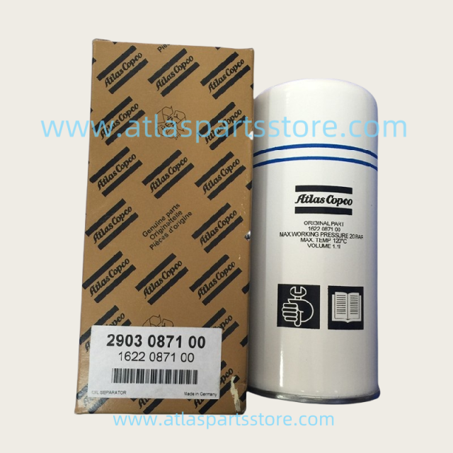 1622087100=2903087100 Original Atlas Copco oil separator for Atlas Copco air compressor spare parts