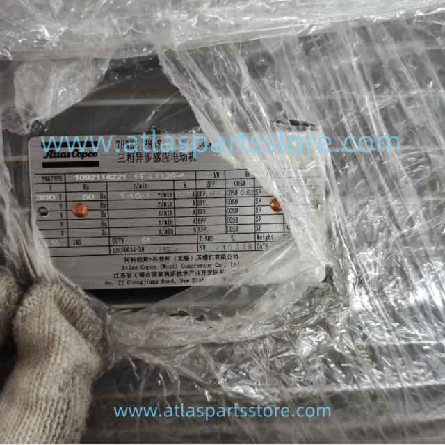 1092125100=1092091622=1092114221 Original Industrial Compressor Parts fan motor for Atlas Copco air compressor parts
