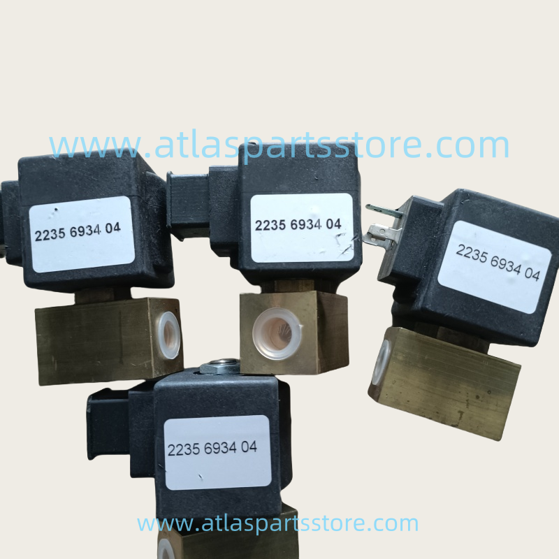 2235693404 Original Industrial Compressor Parts solenoid valve for Atlas Copco air compressor parts