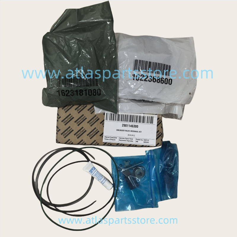 2901146300 Original Industrial Compressor Parts unloader valve overhaul kit for Atlas Copco air compressor parts