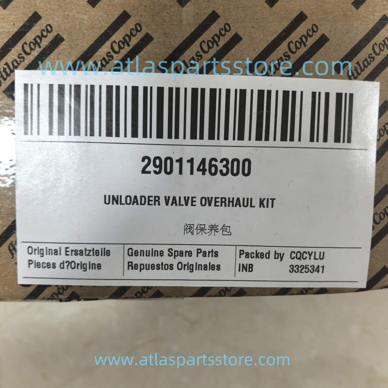 2901146300 Original Industrial Compressor Parts unloader valve overhaul kit for Atlas Copco air compressor parts
