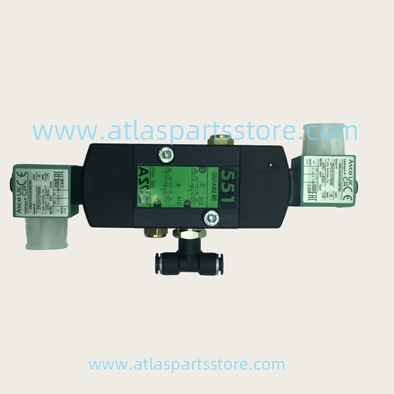 1624825580  Original Industrial Compressor Parts solenoid valve for Atlas Copco air compressor parts