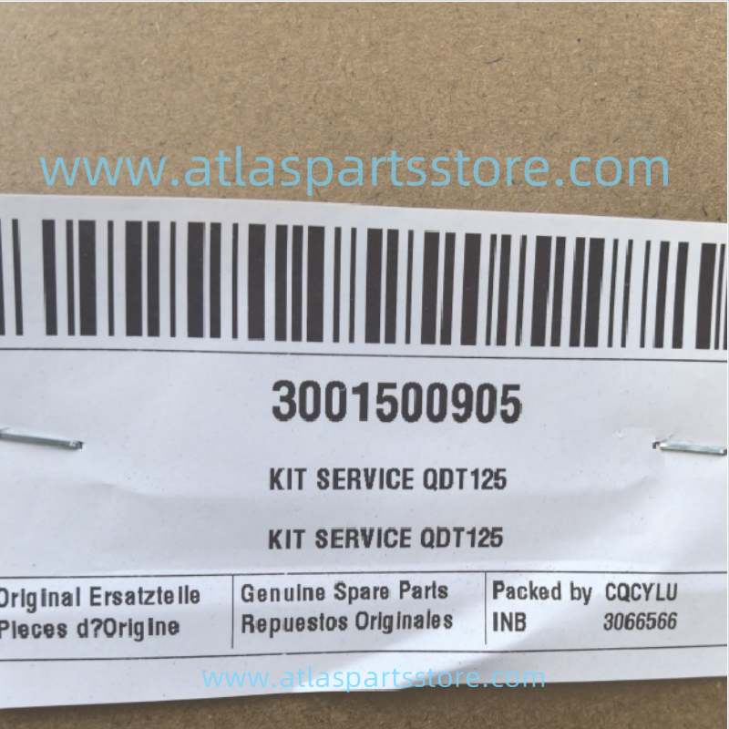 3001500905 Original Industrial Compressor Parts service kit QDT125 for Atlas Copco air compressor parts