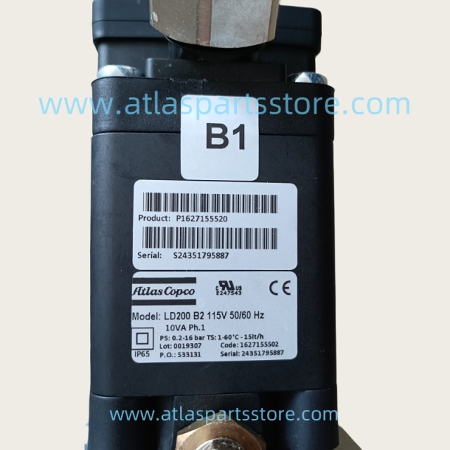 1627151285=1627155520 Original Industrial Compressor Parts auto drain valve LD200 for Atlas Copco air compressor parts