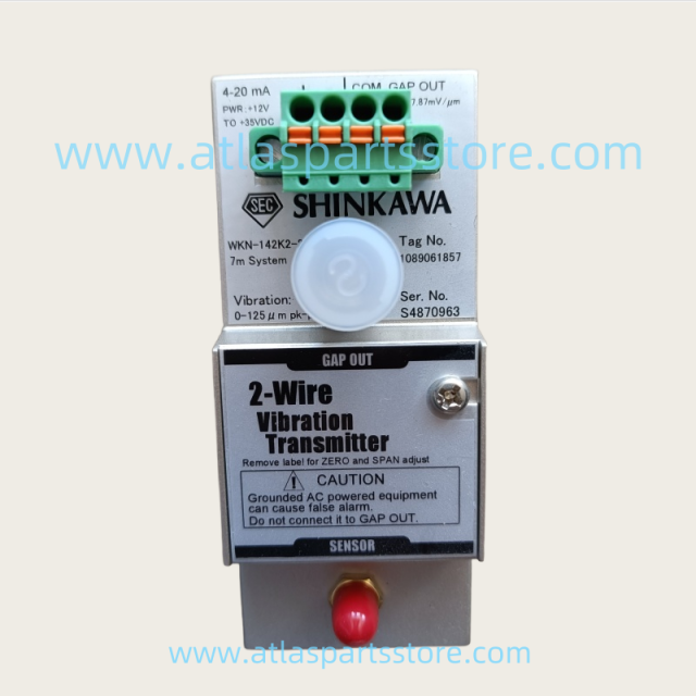 1089061857 Original Industrial Compressor Parts Shinkawa 2-wire vibration transmitter for Atlas Copco air compressor parts