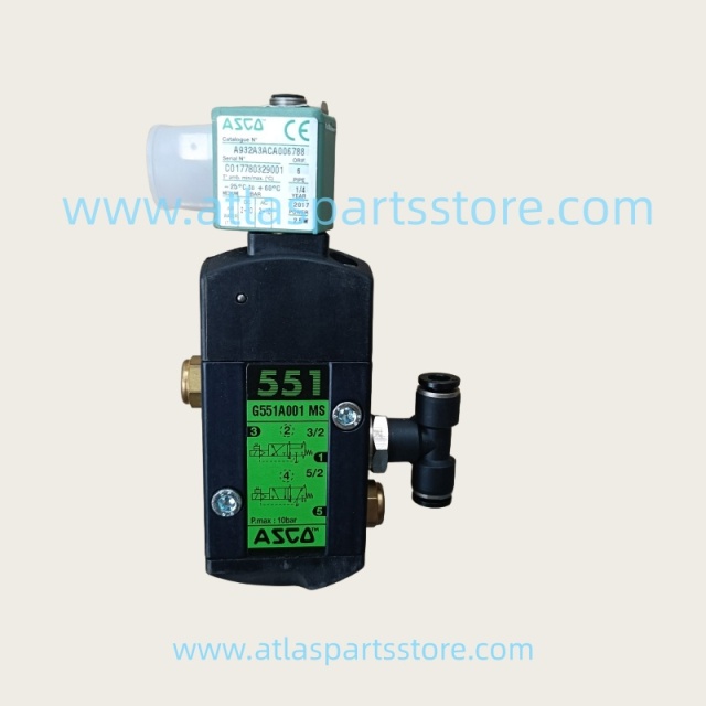 1624825180 Industrial Compressor Parts solenoid valve for Atlas Copco air compressor parts