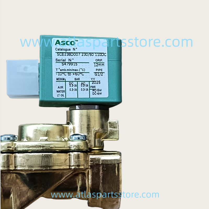 2205404301 Original Industrial Compressor Parts electronic blowdown valve for Atlas Copco air compressor parts