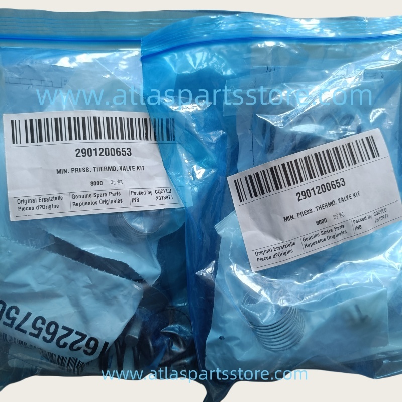 2901200653 Original Industrial Compressor Parts MIN PRESS THERMO VALVE KIT for Atlas Copco air compressor parts