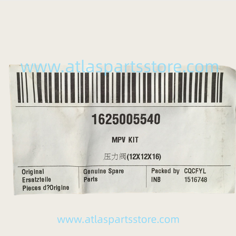 1625005540 Original Industrial Compressor Parts MPV kit for Atlas Copco air compressor parts