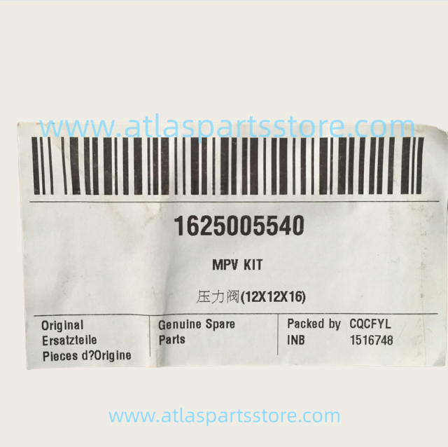 1625005540 Original Industrial Compressor Parts MPV kit for Atlas Copco air compressor parts