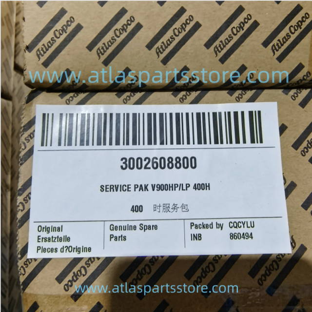 3002608800 Original Industrial Compressor Parts service pak for Atlas Copco air compressor parts