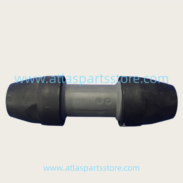 2811200280 Original Industrial Compressor Parts straight joint DN25 for Atlas Copco air compressor parts