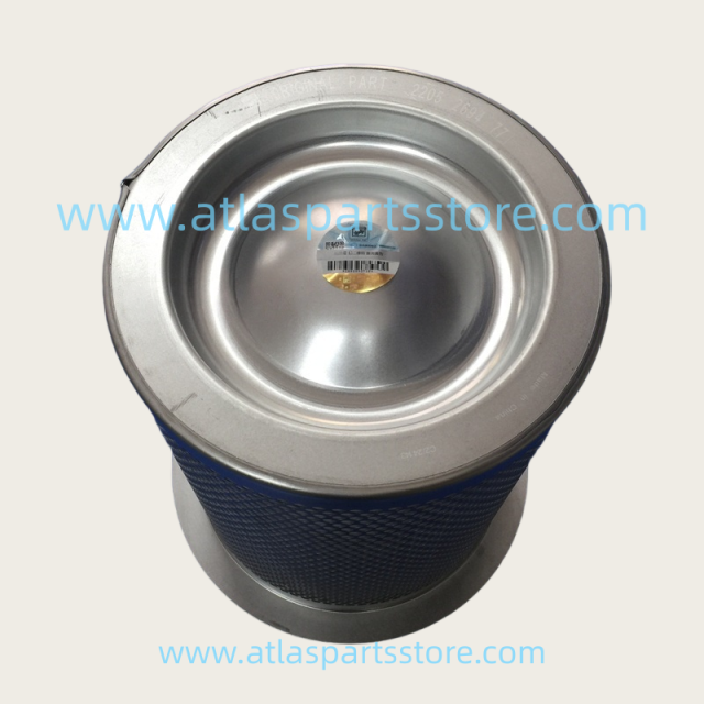 2205178526=2205269477 Original Atlas Copco oil separator for Atlas Copco air compressor spare parts
