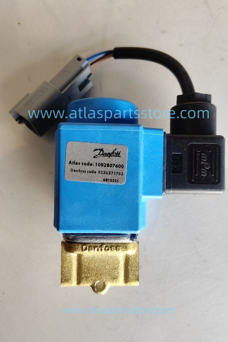 1092807600 Original Industrial Compressor Parts solenoid valve for Atlas Copco air compressor parts