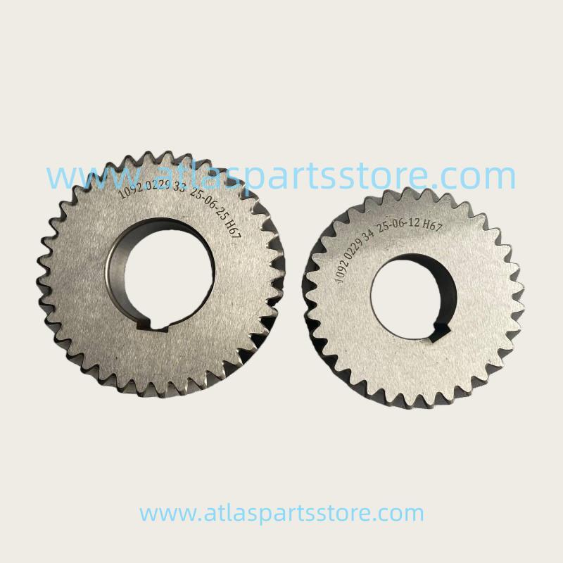1092022933/1092022934 Original Industrial Compressor Parts Gear for Atlas Copco air compressor parts