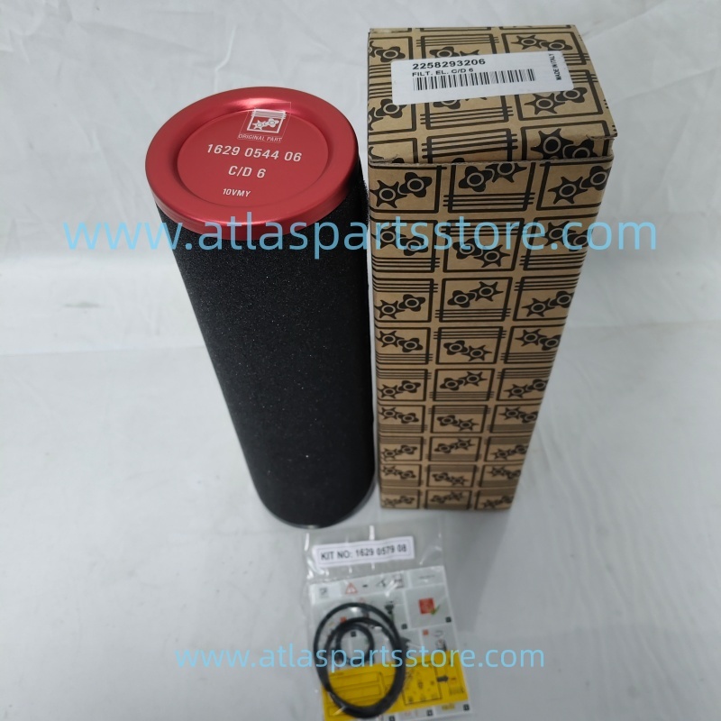 1629010301=2258290128=2258293206=1629054406 Atlas Copco filter element C/D 6 for Atlas Copco air compressor spare parts