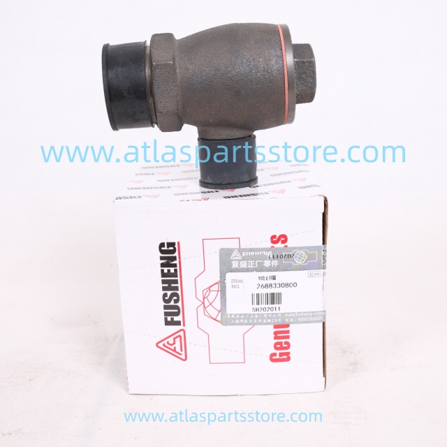 2688330800 Original check valve for FU SHENG air compressor parts