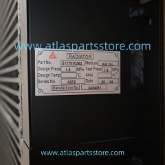 2117010362 Original cooler for FU SHENG air compressor parts