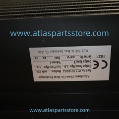 2117010362 Original cooler for FU SHENG air compressor parts