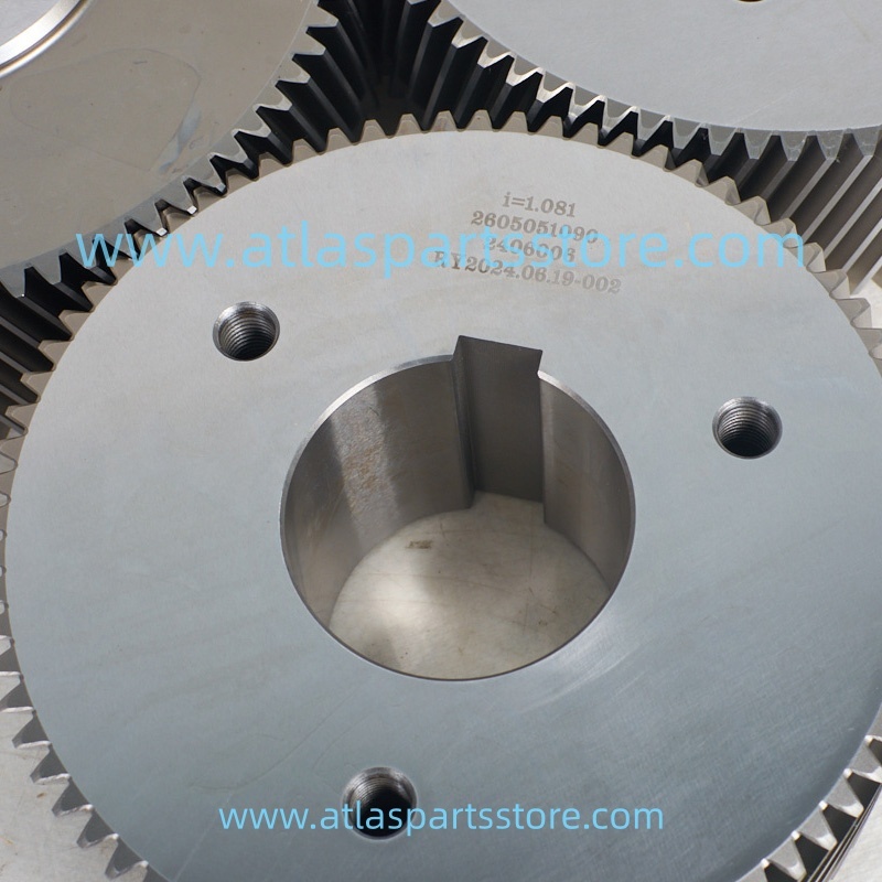 2605051160(2605051080+2605051070+2605051090）Original gear set for FU SHENG air compressor parts