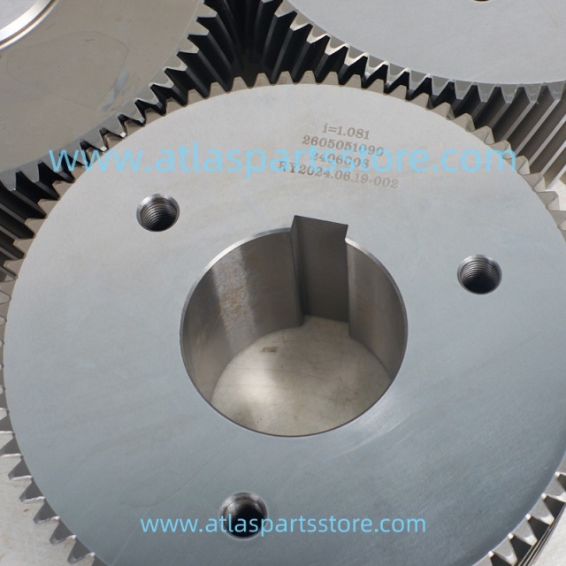 2605051160(2605051080+2605051070+2605051090）Original gear set for FU SHENG air compressor parts