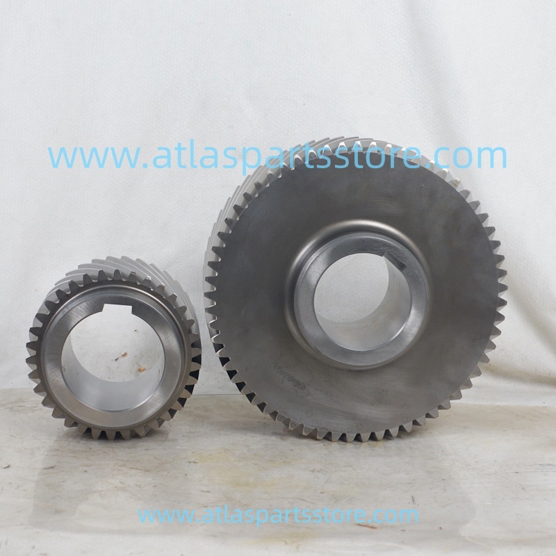 2606099960(2606099910+2606099930) Original gear set for FU SHENG air compressor parts